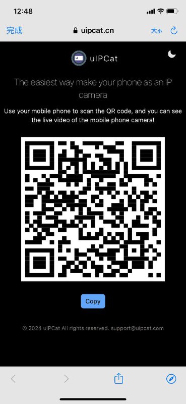 uIPCat 手机变IP摄像头🎥将手机变为IP摄像头的工具通过使用手机扫描二维码可以直接看到手机摄像头的实时视频要是有另一个手机的 你懂的👉🏻点击打开uIPCat 手机变IP摄像头🎥将手机变为IP摄像头的工具通过使用手机扫描二维码可以直接看到手机摄像头的实时视频要是有另一个手机的 你懂的👉🏻点击打开